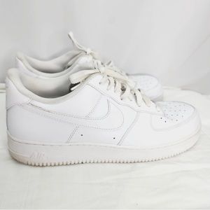 Nike Air Force 1 Low 07  Sneakers Triple White AF1 CW2288-111 Size 13